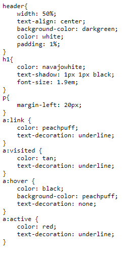 graphic of rock css code